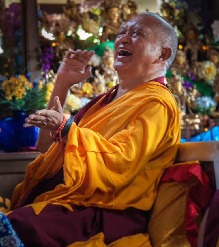 Lama Zopa Rinpoce: In questo modo otteniamo la felicità ultima della liberazione.