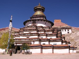 Il gran Stupa di Gyantze Tibet