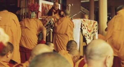 Sua Santità il Dalai Lama conferisce gli insegnamenti a Dharamsala