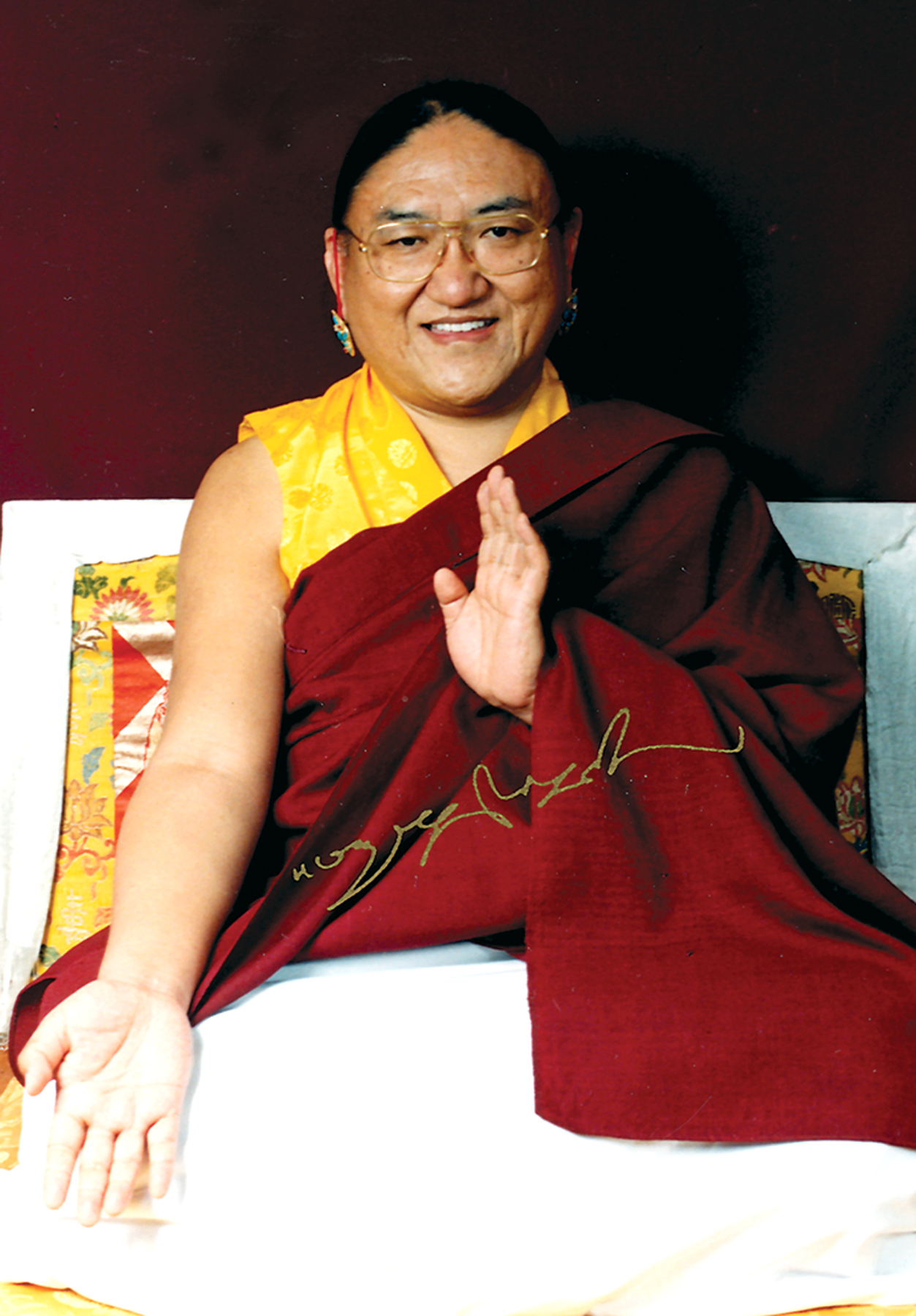 His Holiness Sakya Trizin: “We all possess the seed of the Buddha - the true nature of our mind is pure right from the beginning. All sentient beings have this seed”.