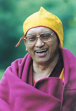 Lama Zopa Rinpoche: La nostra pratica della meditazione, di coltivazione della mente, non dovrà essere passiva. Non potremo spezzare le catene della sofferenza con il solo accettare ciecamente quello che qualcuno, sia pure un grande maestro, ci dice di fare. Dovremo invece usare la nostra intelligenza innata per verificare e vedere se un comportamento che ci viene indicato è efficace. 