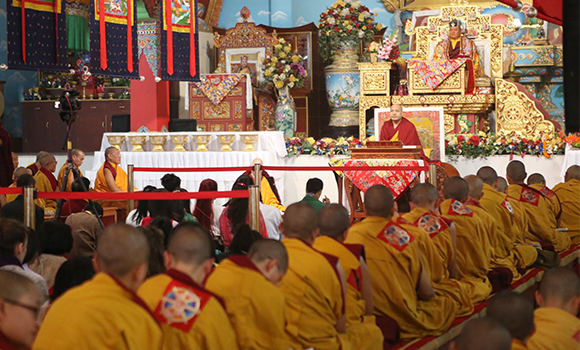 The Gyalwang Karmapa: “When we really think about our own situation we can see that this life of ours is interdependent, produced by other conditions”.