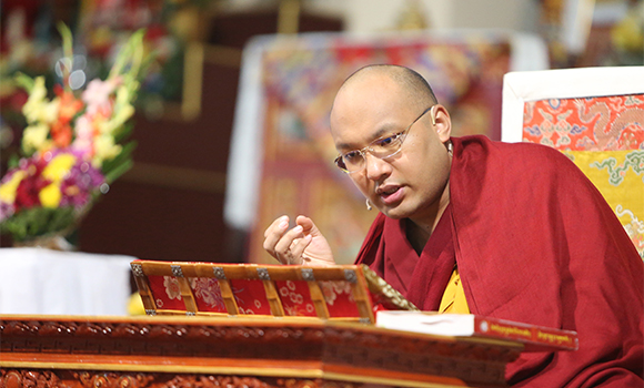 The Gyalwang Karmapa: Merely reciting the ritual is to develop true bodhicitta.