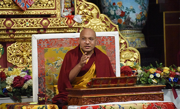 H.H. Gyalwang Karmapa: “Why it is necessary to become a perfectly enlightened Buddha to benefit others”.