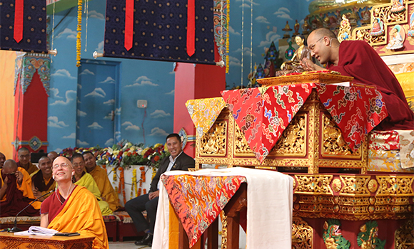 The Karmapa also explained why virtues are stronger than nonvirtues.