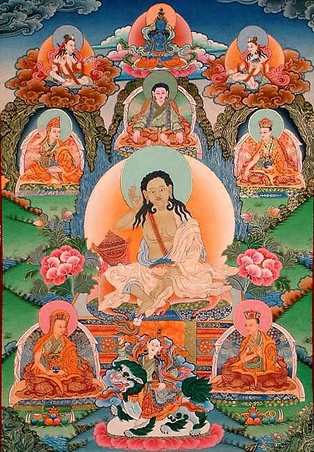 milarepa-7 Milarepa: The common mind is in every way misleading; And so I practice how to animate Awareness.