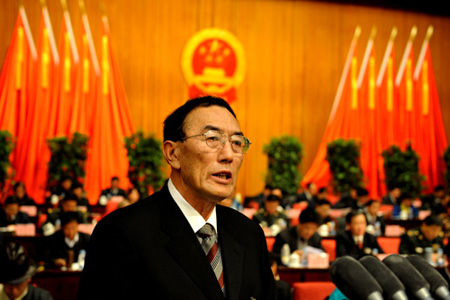 Il governatore dimissionario del Tibet Qiangba Puncog