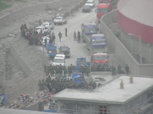 le proteste dei tibetani a Madang