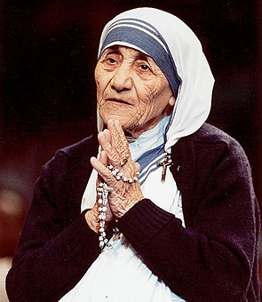 La Santa Madre Teresa di Calcutta
