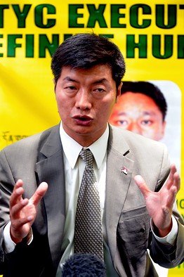 Il nuovo primo ministro del Governo Tibetano in Esilio, Lobsang Sangay