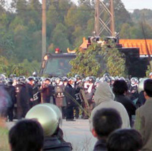 La protesta di Wukan