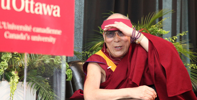 His Holiness the Dalai Lama in Ottawa