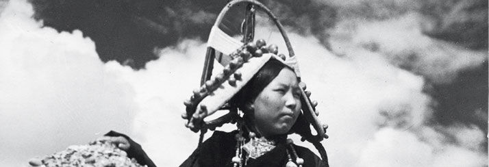 La Principessa del Butan, foto di Fosco Maraini 1938