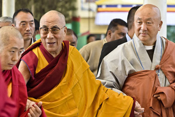 His Holiness the Dalai Lama is willing to visit trouble-spots around the world, if he can be of any help.