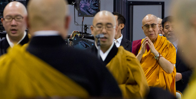 His Holiness the Dalai Lama: “Such tragedies as Fukushima already happened. Too much worry, too much stress: no use! Instead of worry, look forward. The future is open. You can rebuild your home, your village, your community. If you have some interest in the Buddhist way of thinking, please read Shantideva’s book. Use your mental powers.  Think! Analyze! Then you can get more confidence. 