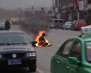 Namla Tzering si autoimmola per il Tibet