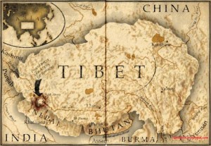 old-map-tibet