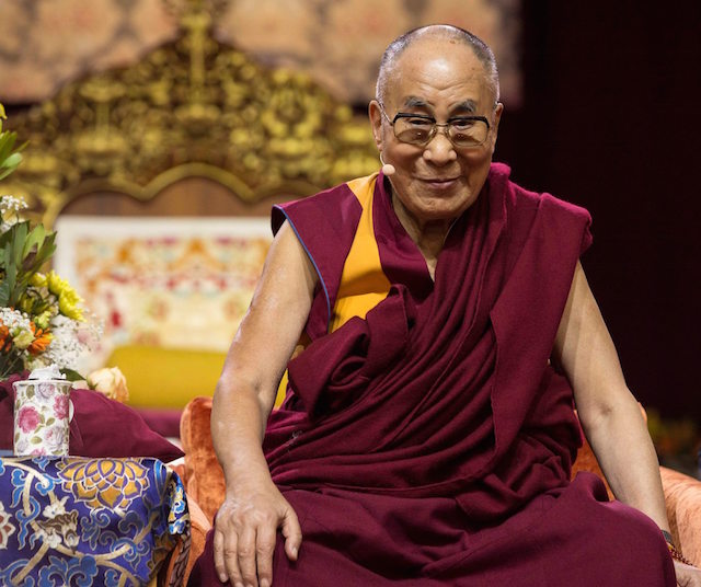 Dalai Lama ha affermato che tutti hanno il diritto di ottenere una vita felice.