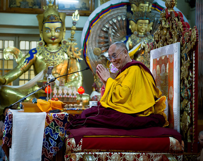 Sua Santità il Dalai Lama: “Il Tibet appartiene di diritto ai tibetani e i tibetani devono essere fieri della loro peculiare cultura, lingua e tradizione”.