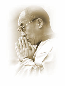 Sua Santità il Dalai Lama: È difficile definire un mendicante un ostacolo alla generosità. 