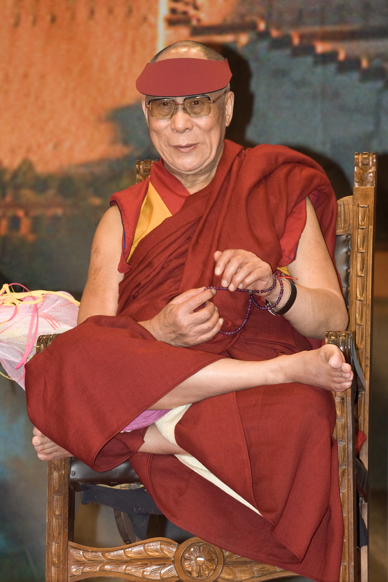 His Holiness the XIV Dalai Lama: Milarepa’s story testifies to the fact that it is through hardship and constant practice that eventually leads to realization, not through a simple blessing or being touched on the head by another’s palm. 