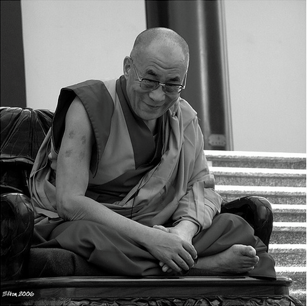 His Holiness the Dalai Lama: So that’s the way to improve oneself.