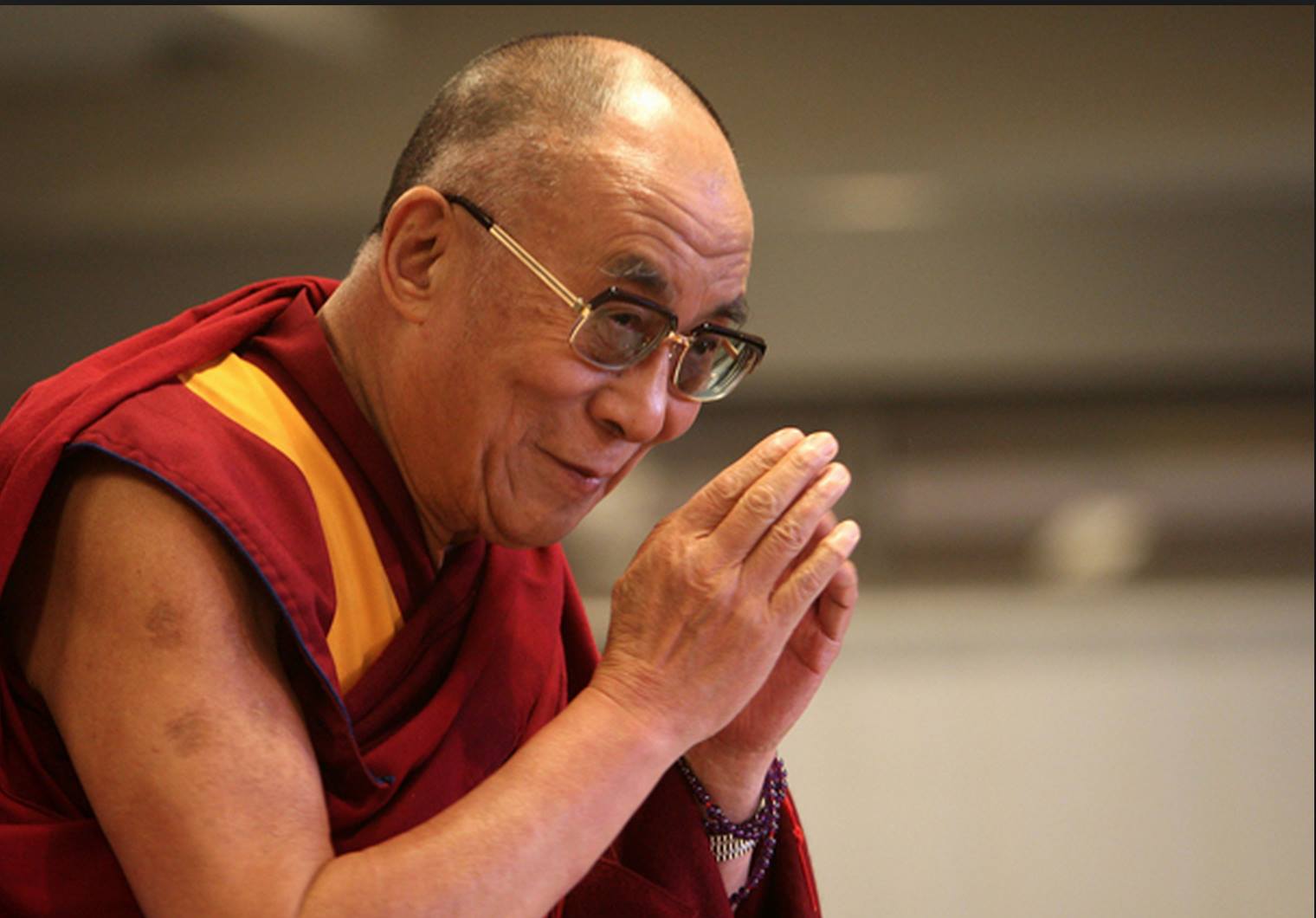 His Holiness the Dalai Lama: Geshe Pabongka Rinpoche says: “If one is capable, liberation can be found even while remaining as an householder”.